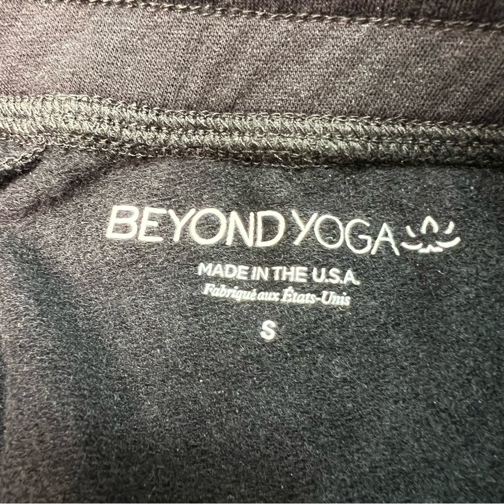 Beyond Yoga Cozy Fleece By Request Midi Sweatpant Black Size Small - Picture 8 of 8